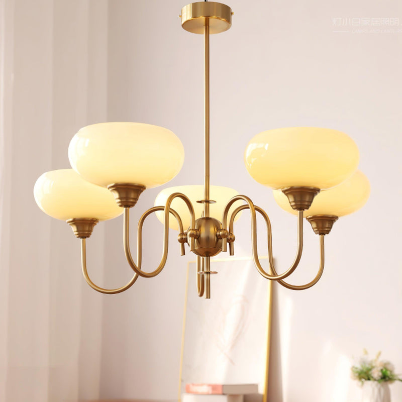 Creamy Persimmon Chandelier-DWHOME