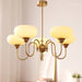 Creamy Persimmon Chandelier - Vakkerlight