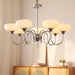 Creamy Persimmon Chandelier.