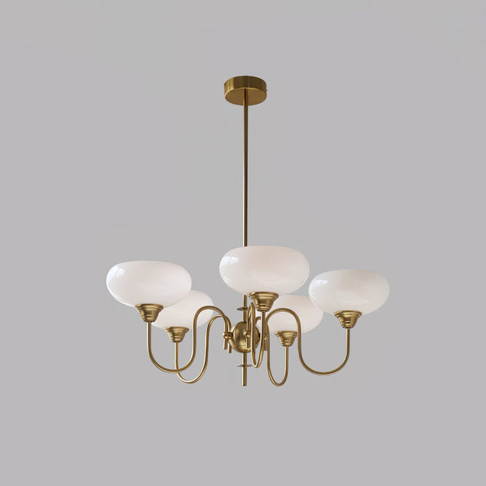 Creamy Persimmon Chandelier - Vakkerlight