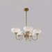 Creamy Persimmon Chandelier - Vakkerlight