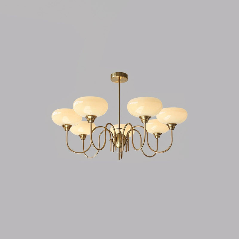Creamy Persimmon Chandelier-DWHOME