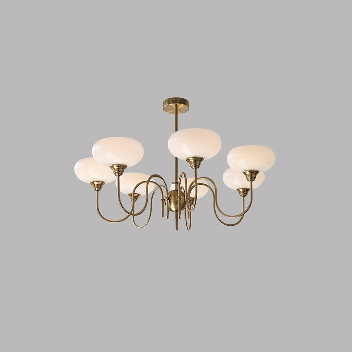 Creamy Persimmon Chandelier - Vakkerlight