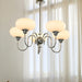 Creamy Persimmon Chandelier - Vakkerlight