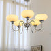 Creamy Persimmon Chandelier.