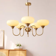 Creamy Persimmon Chandelier-DWHOME