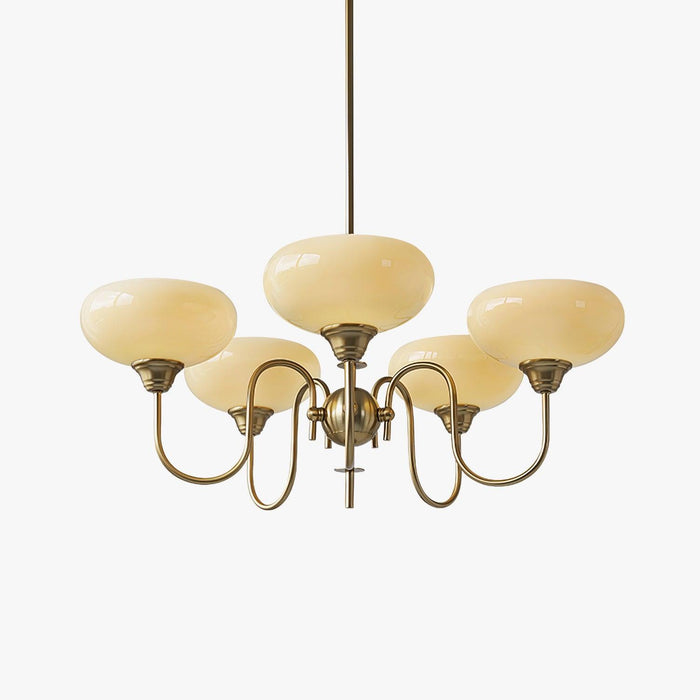 Creamy Persimmon Chandelier - Vakkerlight