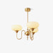 Creamy Persimmon Chandelier.