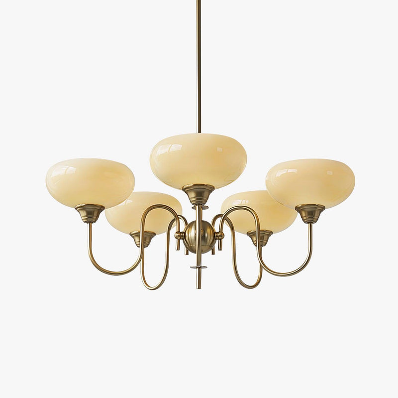 Creamy Persimmon Chandelier-DWHOME