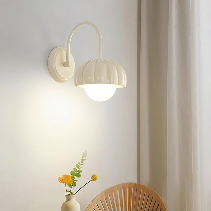 Creamy Pumpkin Wall Light-DWHOME