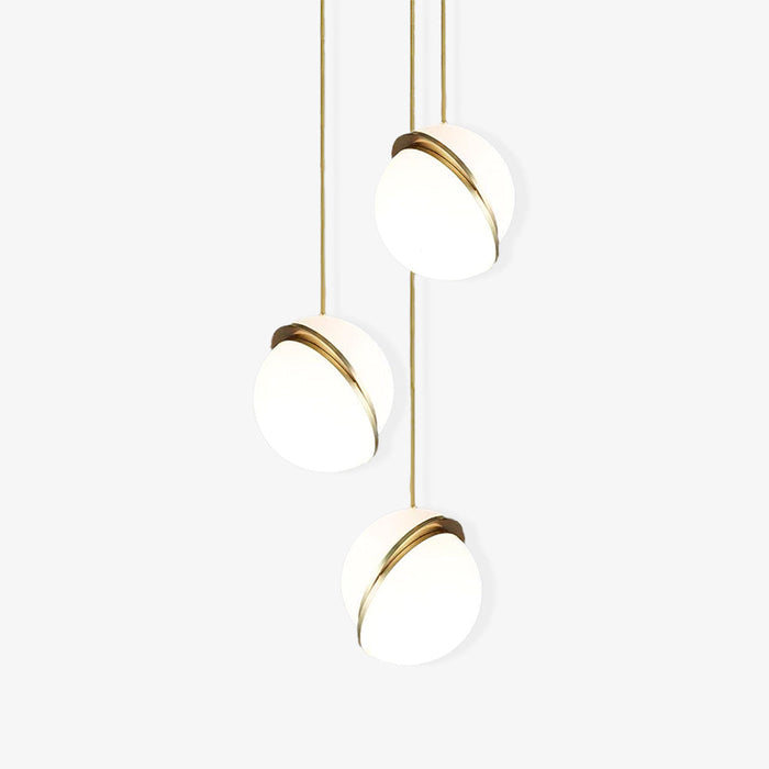 Crescent Pendant Lamp.