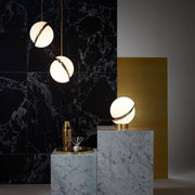 Crescent Table Lamp-DWHOME
