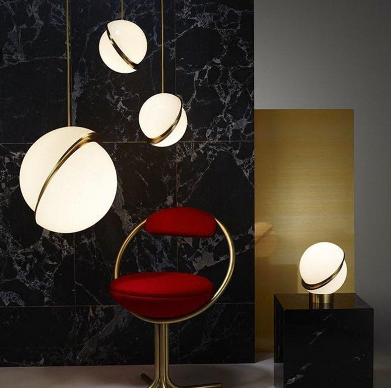 Crescent Table Lamp-DWHOME