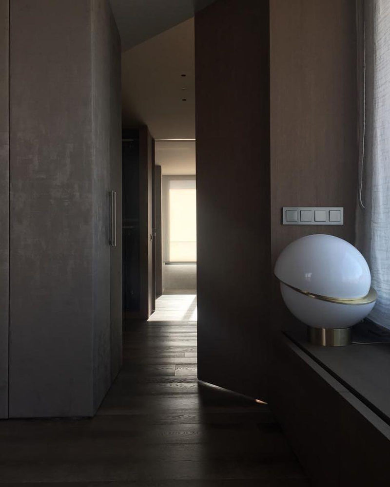 Crescent Table Lamp-DWHOME