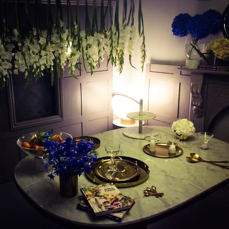 Crescent Table Lamp-DWHOME
