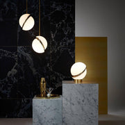 Crescent Table Lamp-DWHOME