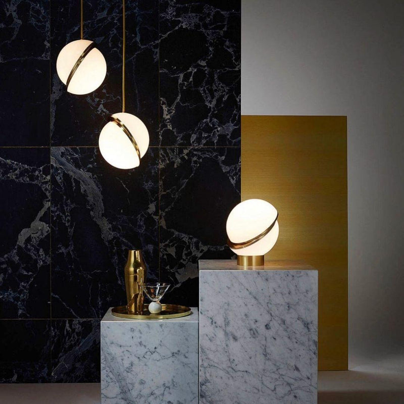 Crescent Table Lamp-DWHOME