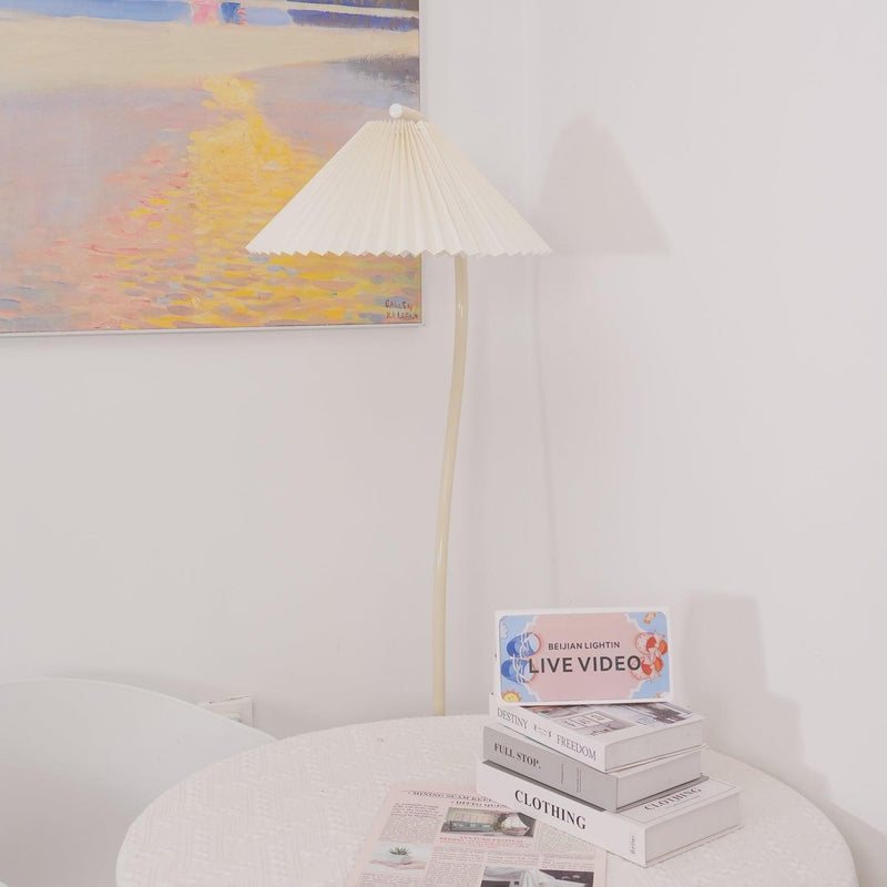 Crescini Pleated Floor Lamp-DWHOME