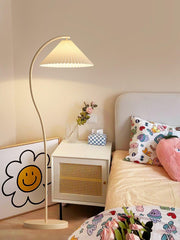 Crescini Pleated Floor Lamp-DWHOME
