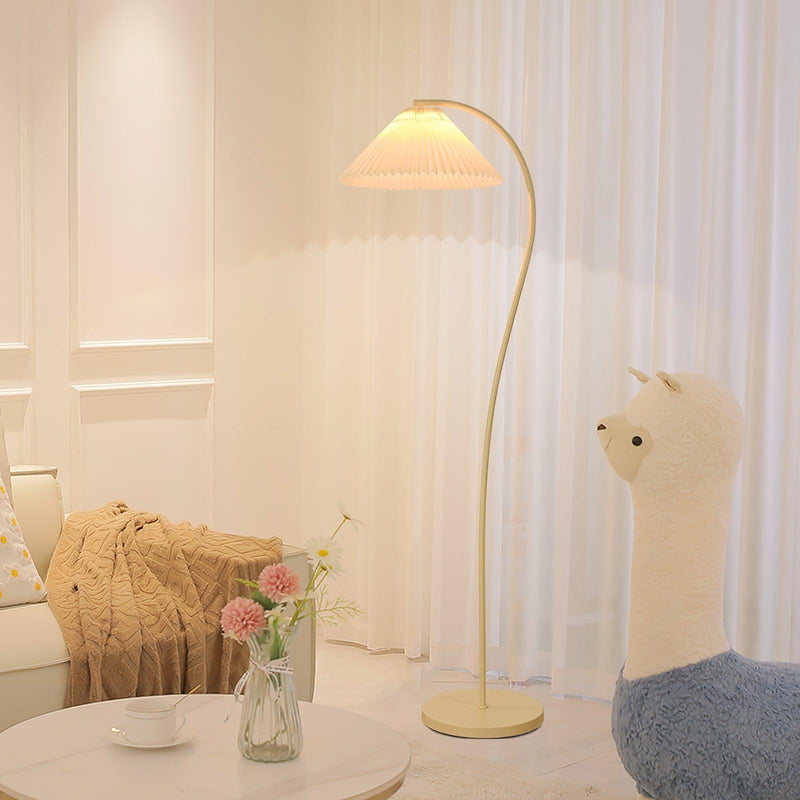 Crescini Pleated Floor Lamp-DWHOME