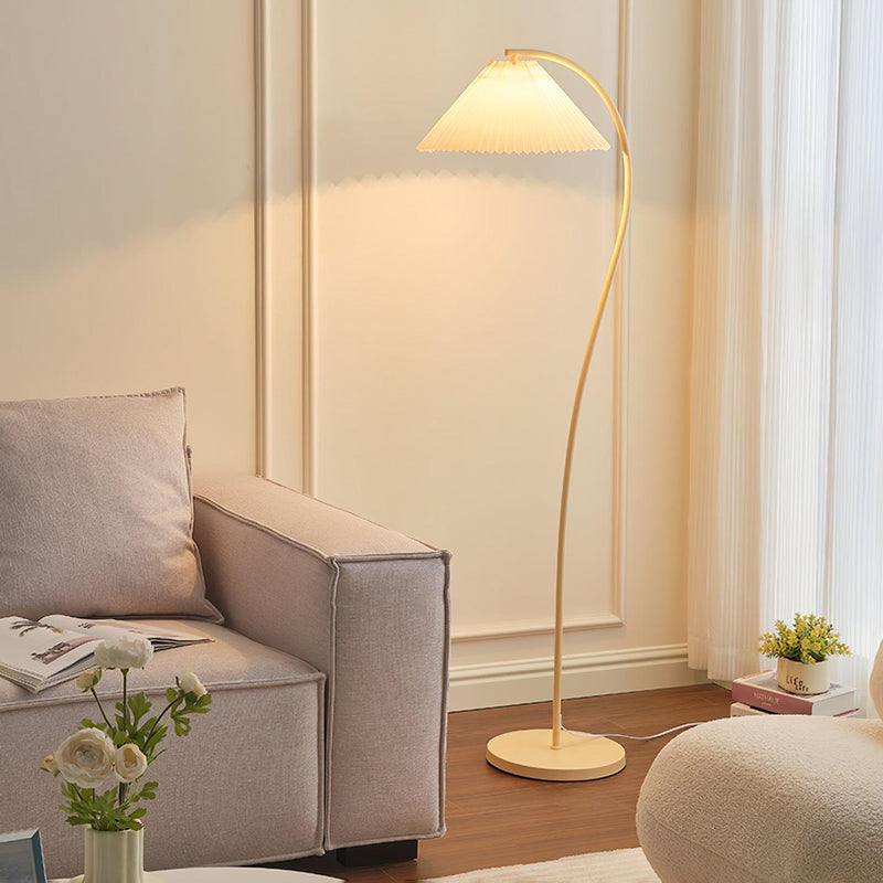 Crescini Pleated Floor Lamp-DWHOME