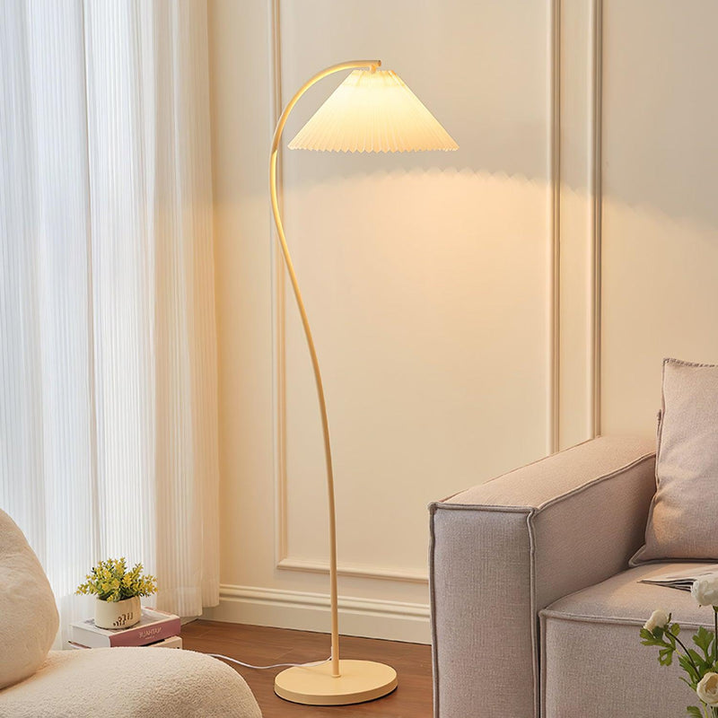 Crescini Pleated Floor Lamp-DWHOME