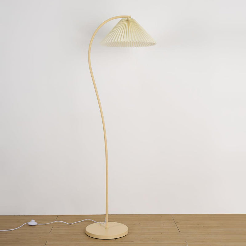 Crescini Pleated Floor Lamp-DWHOME
