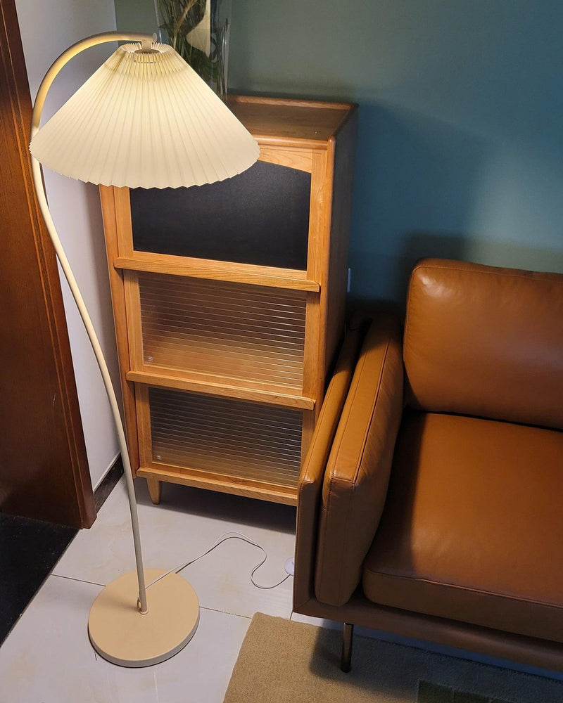 Crescini Pleated Floor Lamp-DWHOME