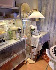 Crescini Pleated Floor Lamp-DWHOME