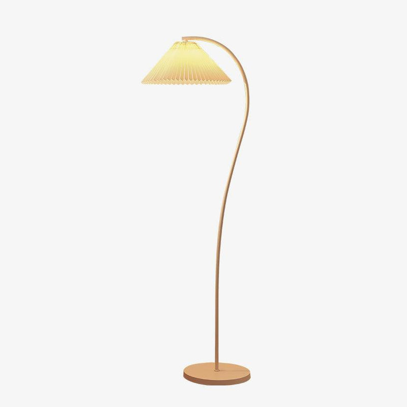 Crescini Pleated Floor Lamp-DWHOME