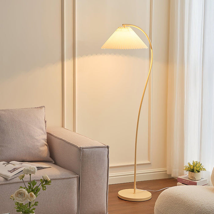 Crescini Pleated Floor Lamp.