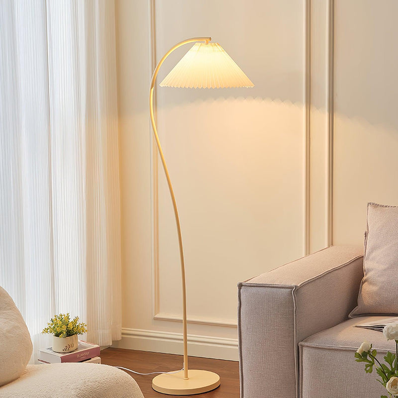Crescini Pleated Floor Lamp-DWHOME