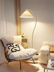 Crescini Pleated Floor Lamp-DWHOME