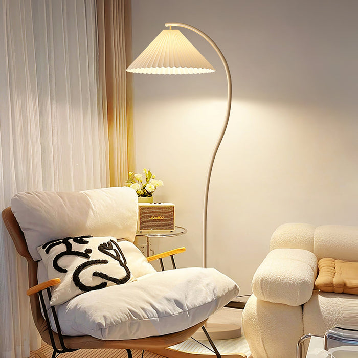 Crescini Pleated Floor Lamp.