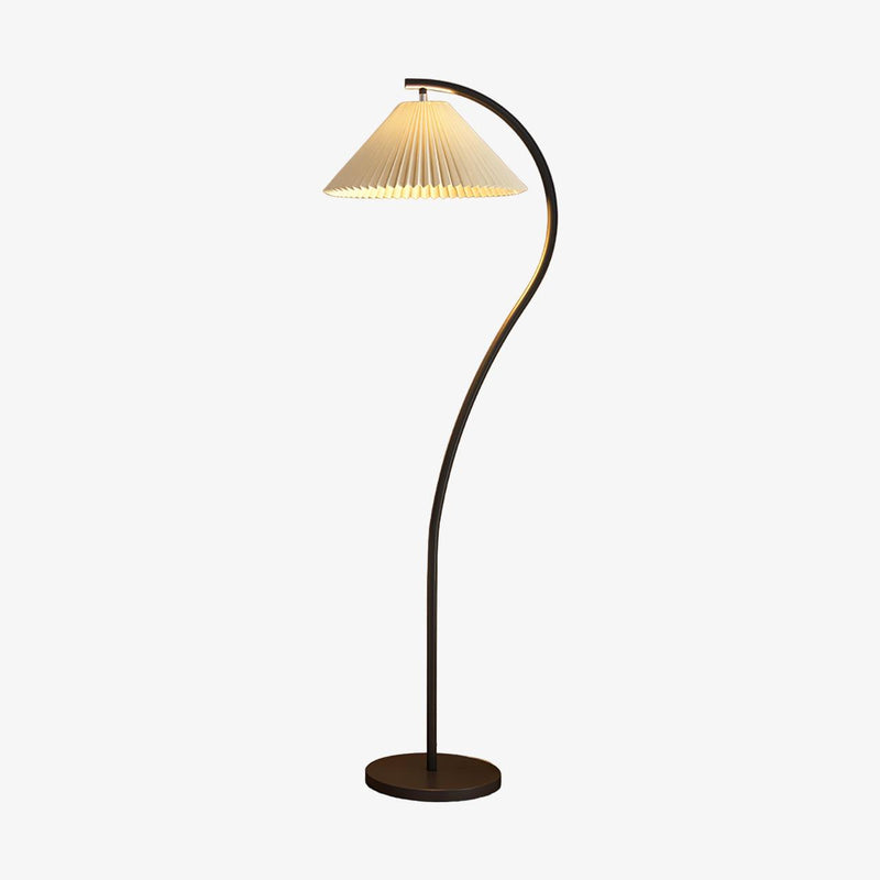 Crescini Pleated Floor Lamp-DWHOME