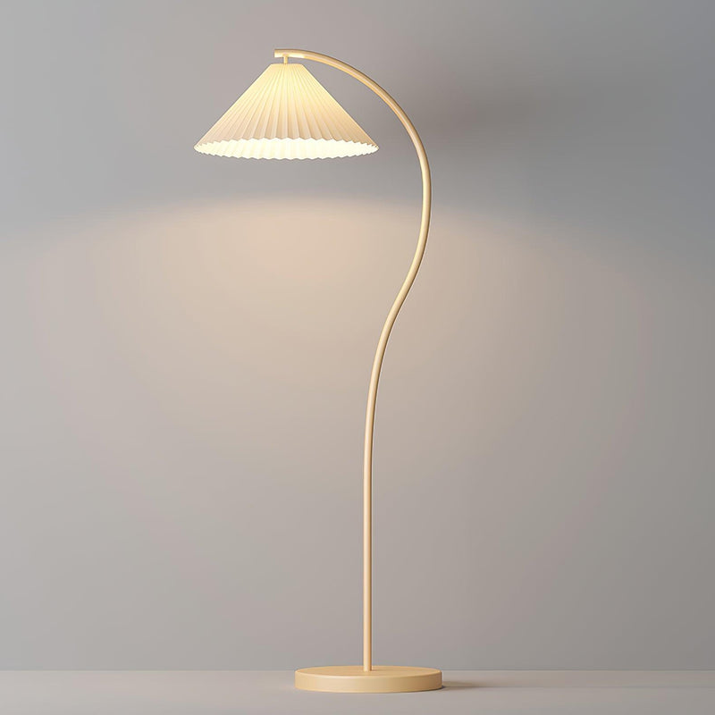 Crescini Pleated Floor Lamp-DWHOME