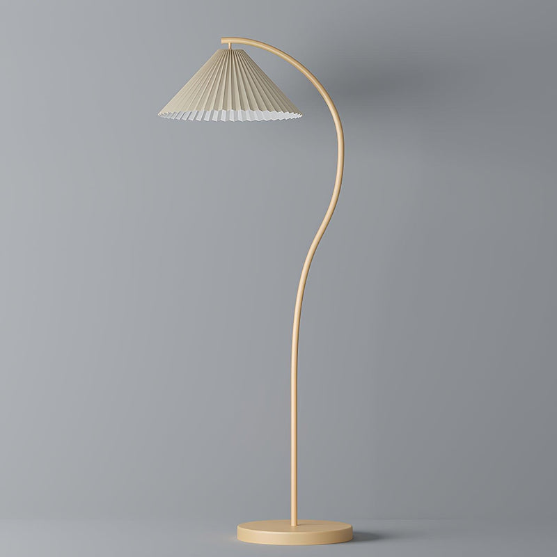 Crescini Pleated Floor Lamp-DWHOME