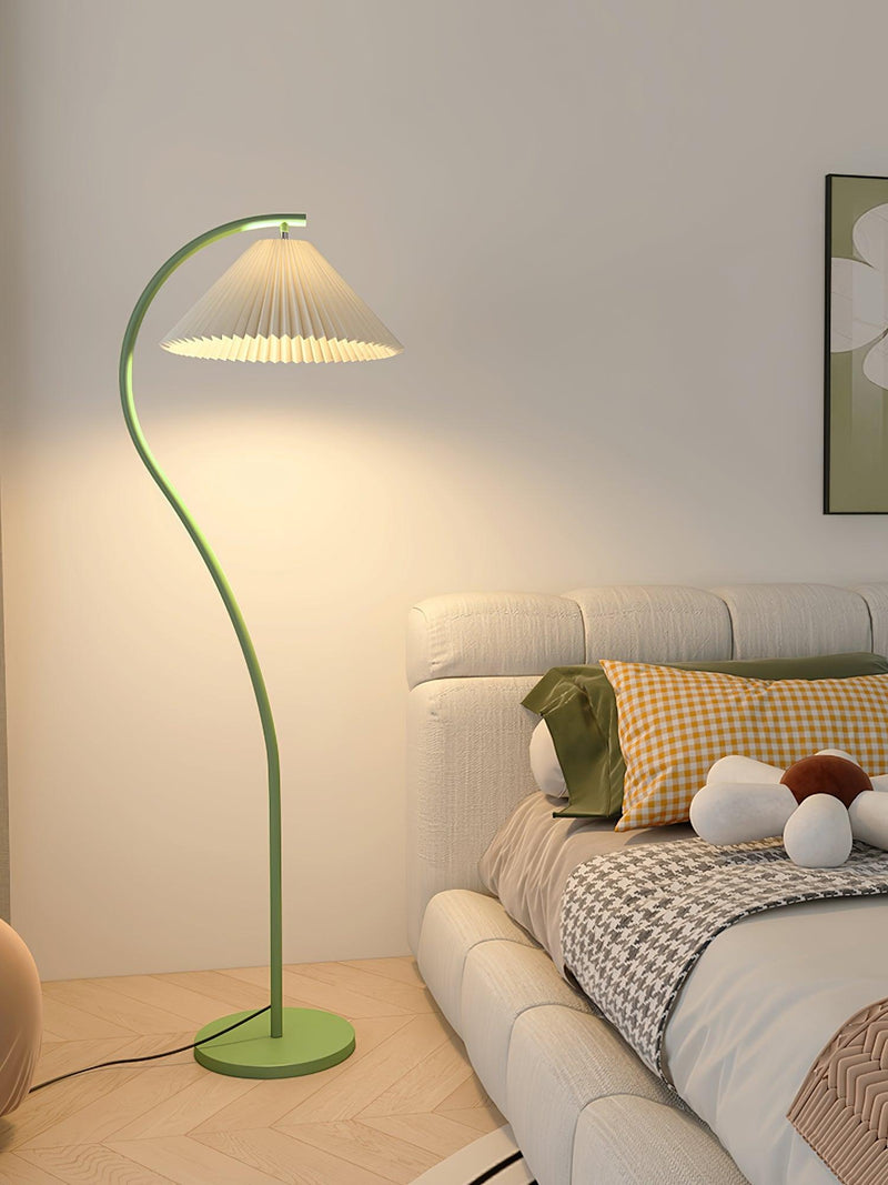 Crescini Pleated Floor Lamp-DWHOME