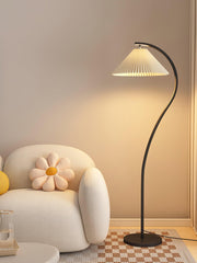 Crescini Pleated Floor Lamp-DWHOME