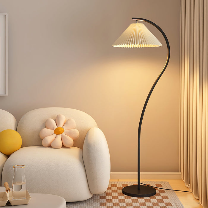 Crescini Pleated Floor Lamp.