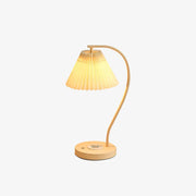 Crescini Pleated Table Lamp-DWHOME