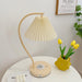 Crescini Pleated Table Lamp - DWHOME