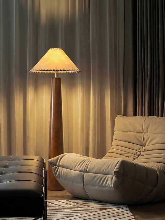 Crestview Paper Column Floor Lamp-DWHOME