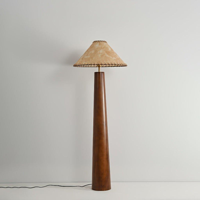 Crestview Paper Column Floor Lamp-DWHOME