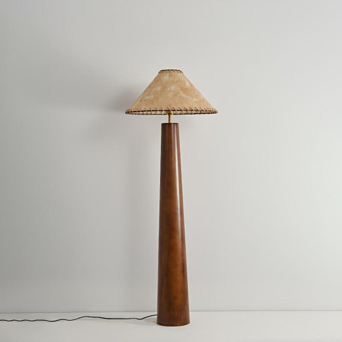 Crestview Paper Column Floor Lamp-DWHOME