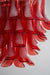 Crimson Glass Murano Petals Chandelier-DWHOME