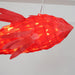 Crimson Swirl Koi Chandelier - DWHOME