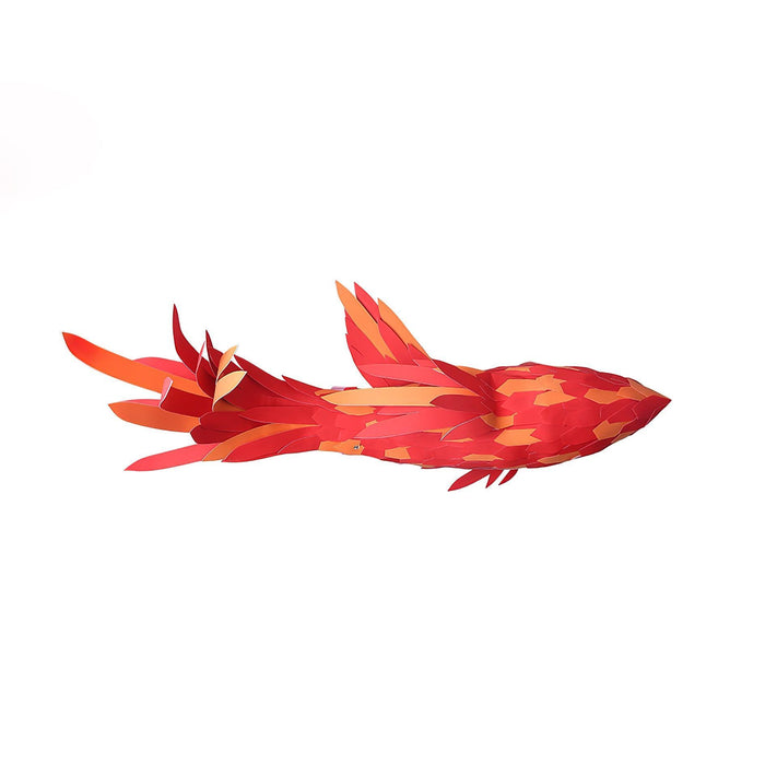 Crimson Swirl Koi Chandelier - DWHOME