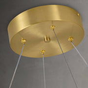 Crown Brass Chandelier-DWHOME