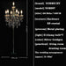 Crystal Chandelier Floor Lamp.